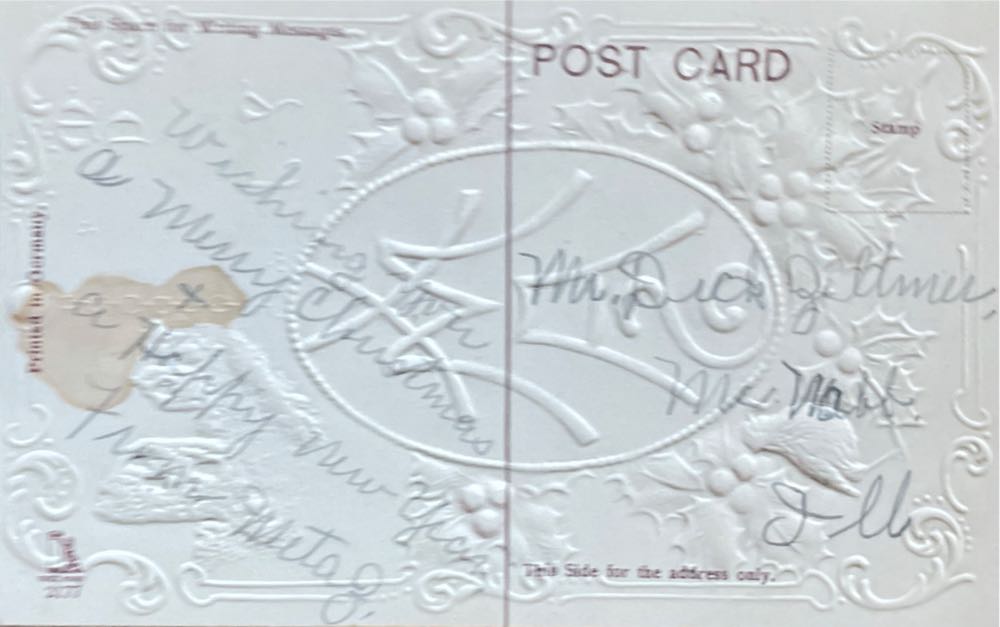 Postcard - Xmas - 2177 - Christmas (Postcard) ornament collectible - Main Image 2