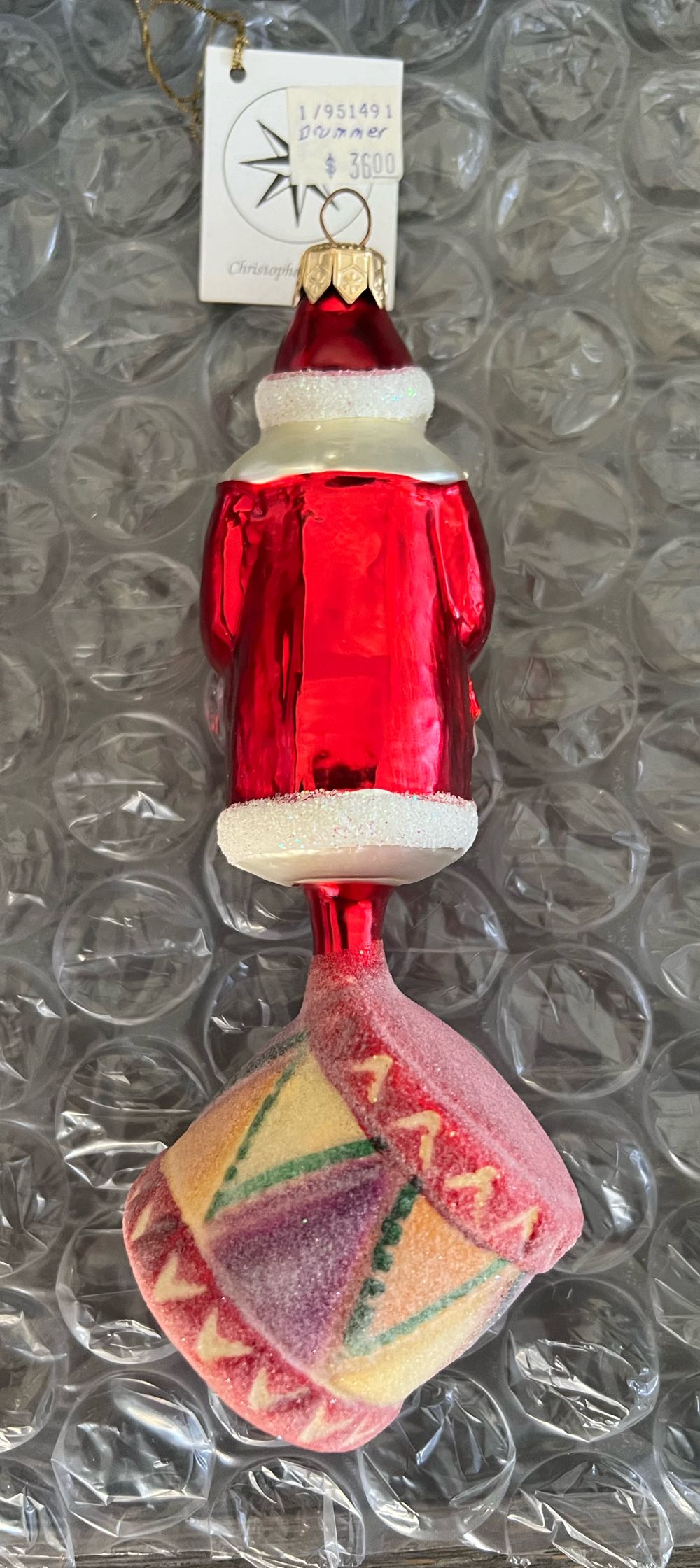 Drummer Santa - 95-149-0 (Santa) ornament collectible - Main Image 2