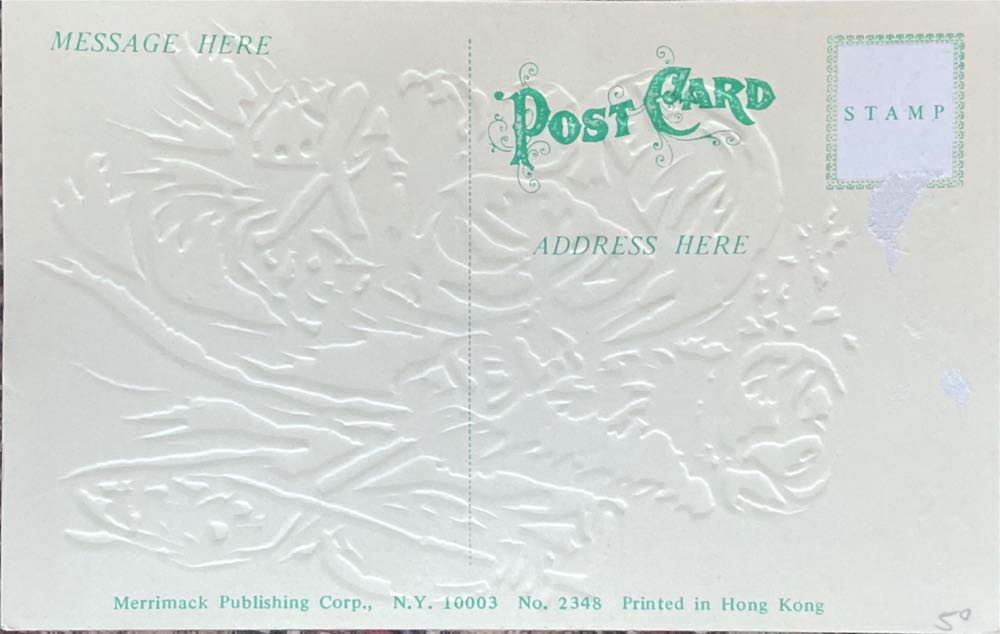 Postcard - Christmas - “Merry Christmas” - Christmas (Postcard) ornament collectible - Main Image 2