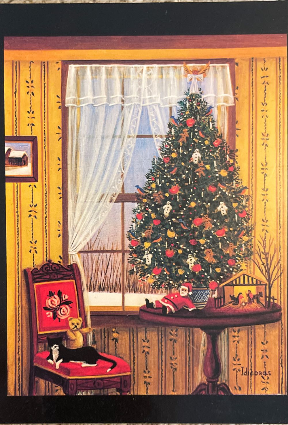 Postcard - Christmas - Artadmira Card - Christmas (Postcard) ornament collectible - Main Image 1