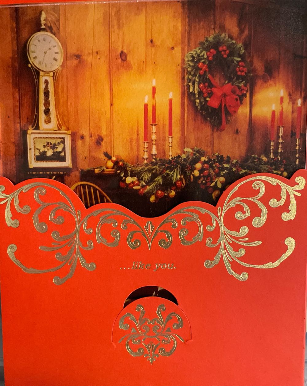 Hallmark - Christmas Card - “Lasting Impression” - Christmas (Greeting Card) ornament collectible - Main Image 2