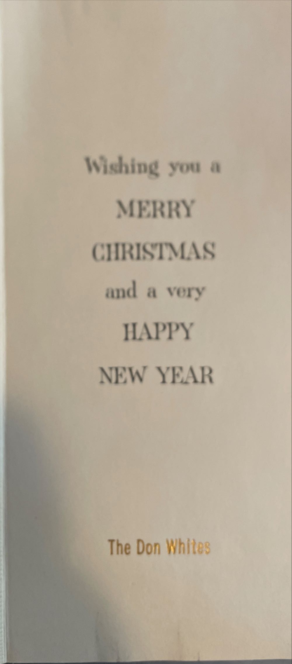 Hallmark - Christmas Card - “Slim Jims” - XCL 75-3 - Christmas (Greeting Card) ornament collectible - Main Image 2