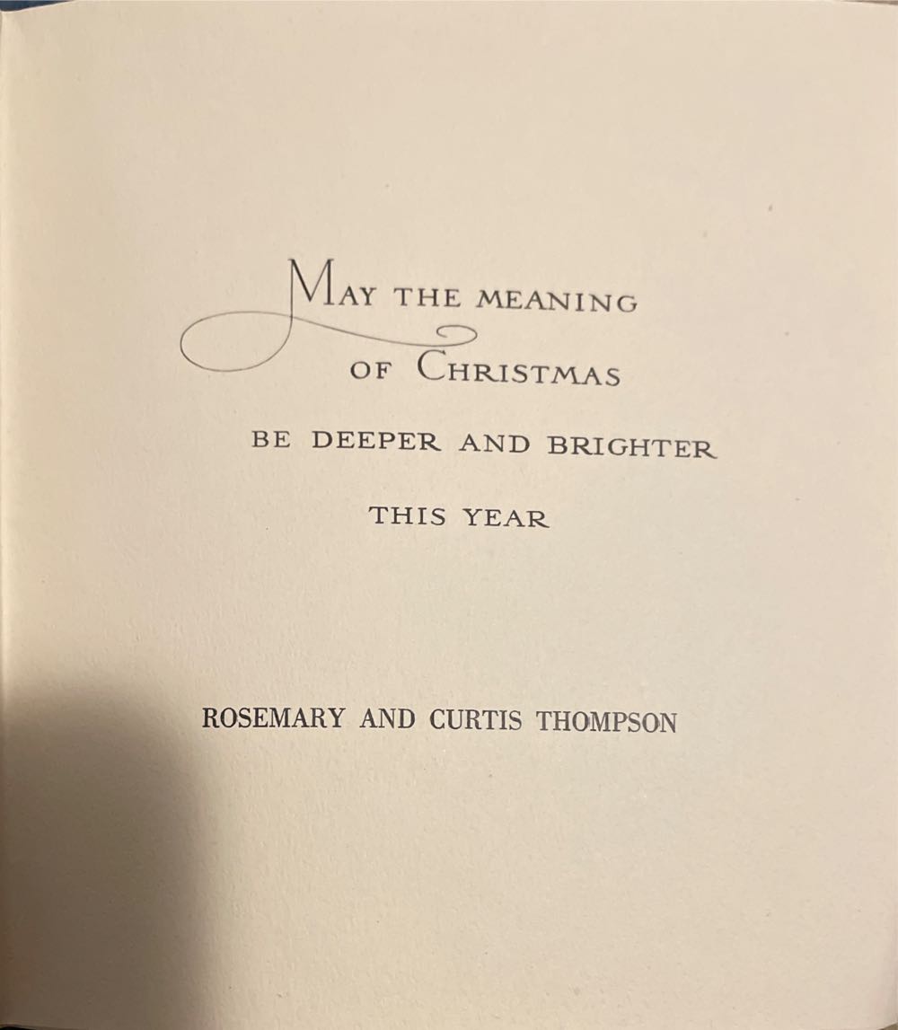 Greentree - Christmas Card - Bi-Fold - Angels With Baby Jesus - X3-95 - Bi-Fold (Christmas Card) ornament collectible - Main Image 2