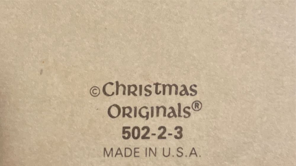 Christmas Originals - Christmas Card - Bi-Fold - Town Square - 502-2-3 - Christmas (Greeting Card) ornament collectible - Main Image 3