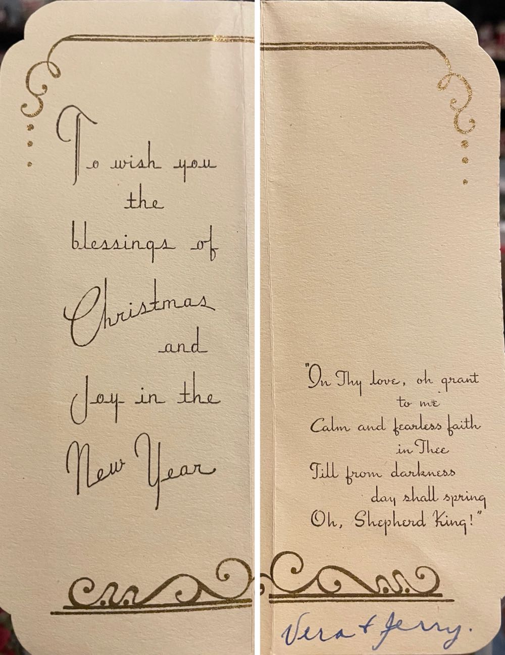 Nat’l Pkg - Christmas Card - RE-4294 - Christmas (Greeting Card) ornament collectible - Main Image 2