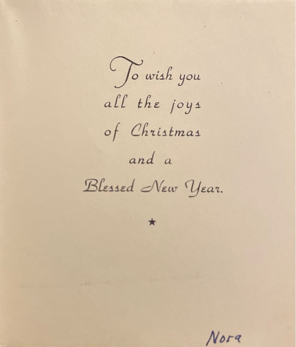 Nat’l Pkg. - Christmas Card - 555-A - Christmas (Greeting Card) ornament collectible - Main Image 3