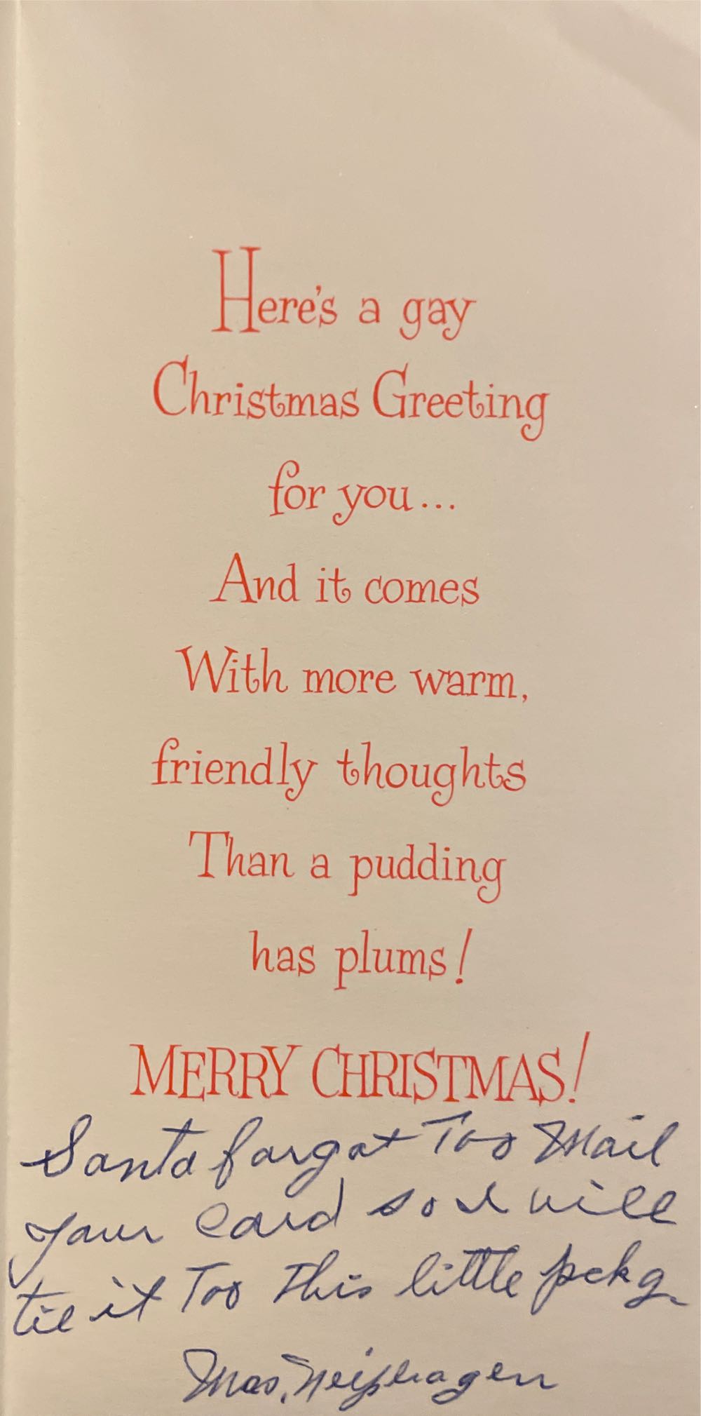 Greetings - Christmas Card - 5X1303 - Christmas (Greeting Card) ornament collectible - Main Image 2