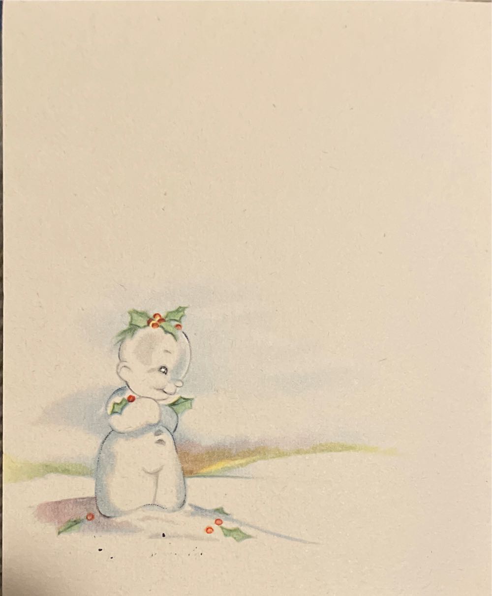 Grinnell - Christmas Card - O-372 A - Christmas (Greeting Card) ornament collectible - Main Image 2