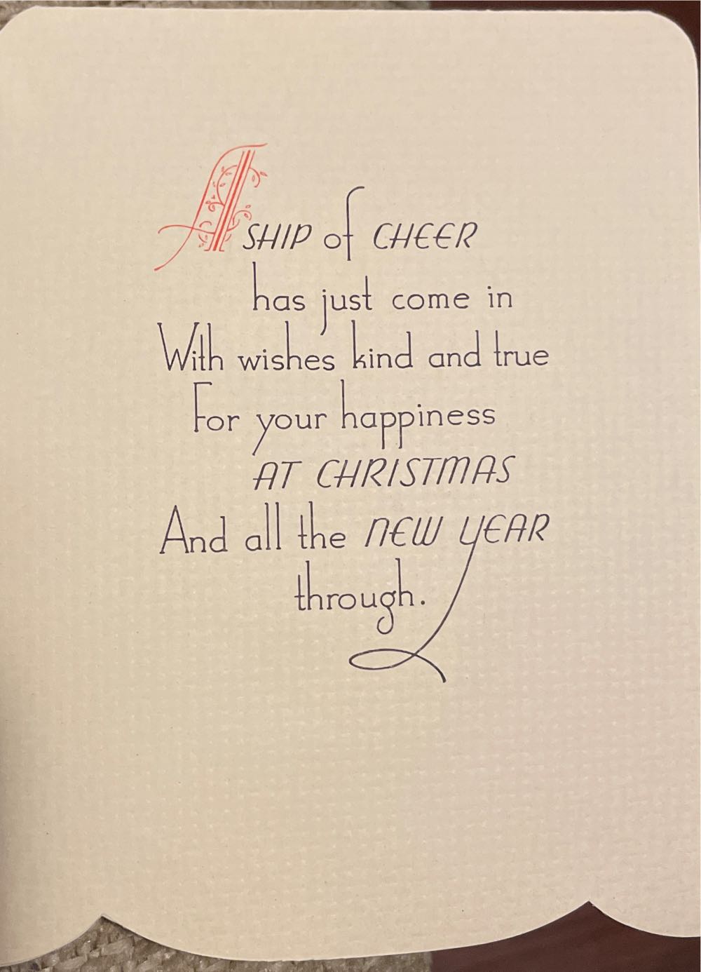 Sunshine Line - Christmas Card - C-7 - Christmas (Greeting Card) ornament collectible - Main Image 3