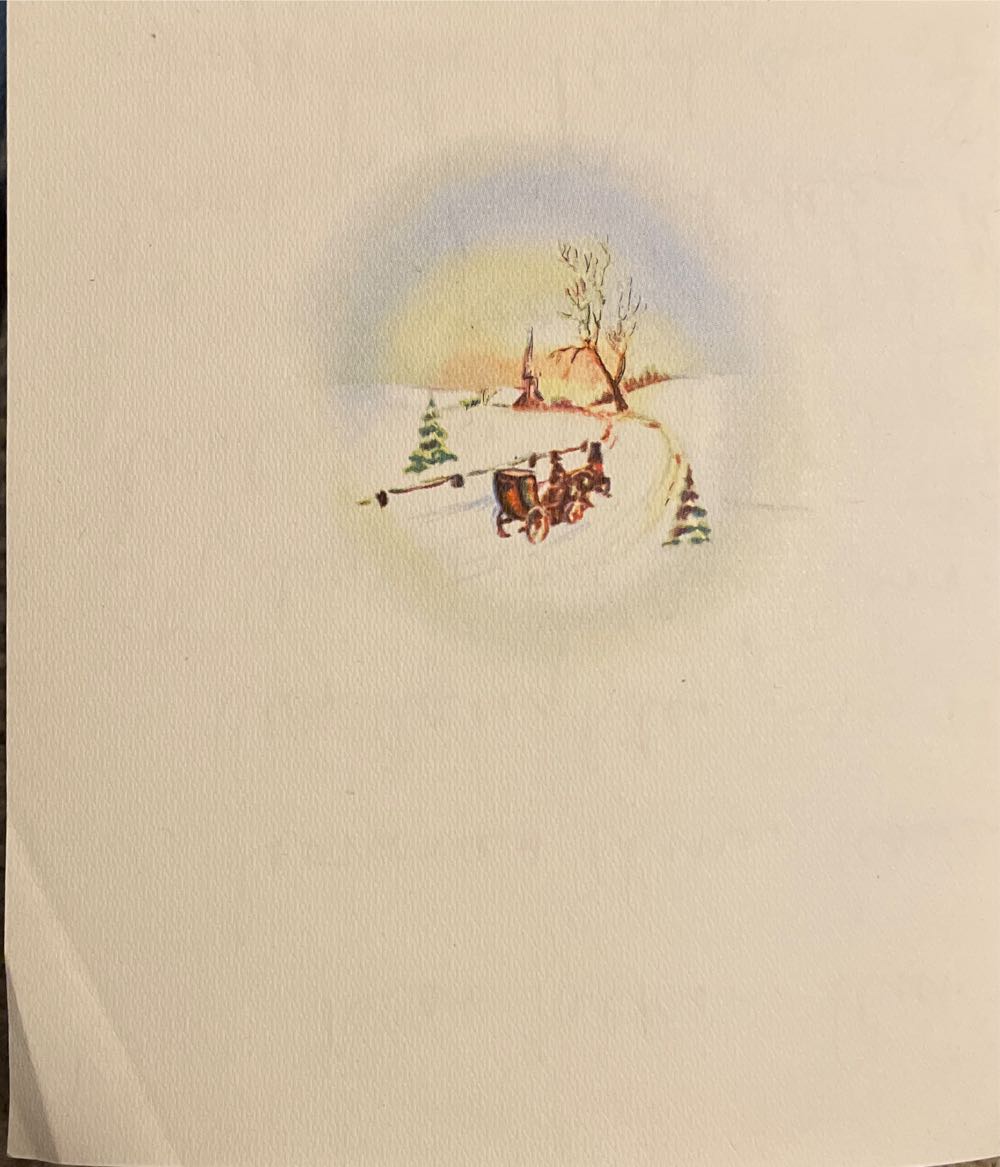 DA - Christmas Card - P-1602D - Christmas (Greeting Card) ornament collectible - Main Image 2