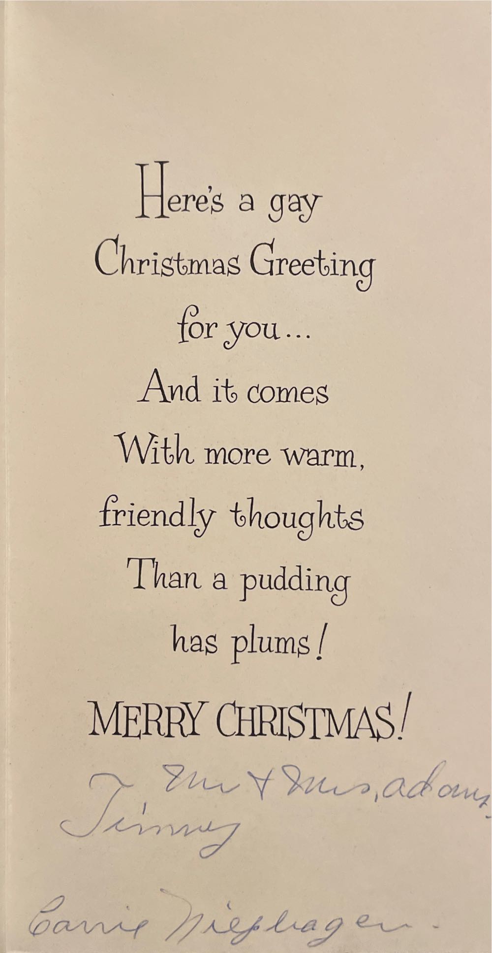 Greetings - Christmas Card - 5X1303 - Christmas (Greeting Card) ornament collectible - Main Image 2