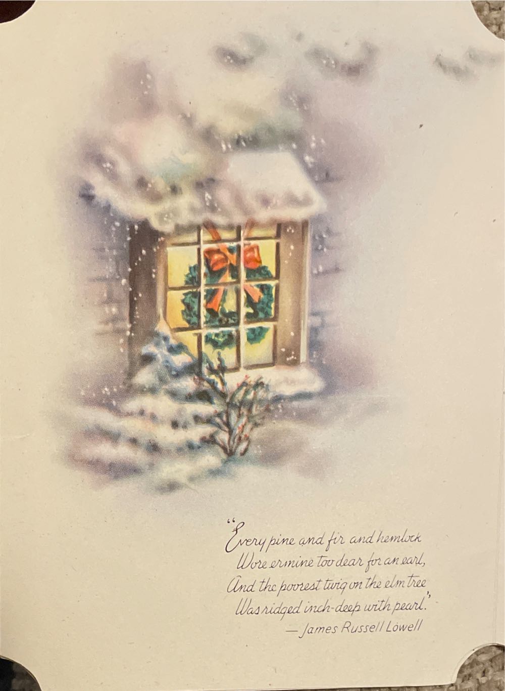 Christmas Card - Front Door - 718 - Christmas (Greeting Card) ornament collectible - Main Image 2