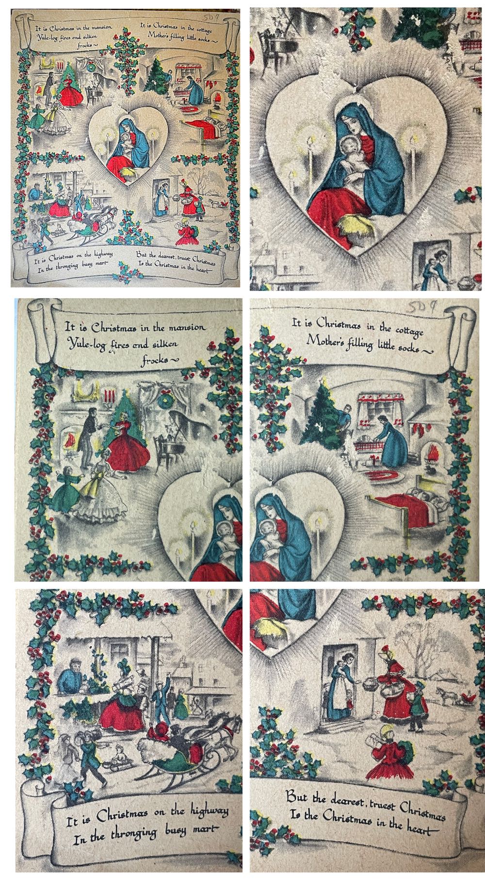 Christmas Card - Booklet - Christmas (Greeting Card) ornament collectible - Main Image 4