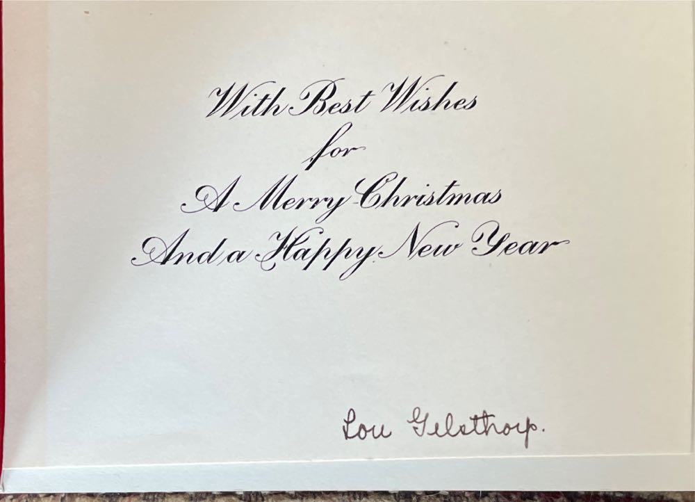 Christmas Card - Winter Houses - Christmas (Greeting Card) ornament collectible - Main Image 2