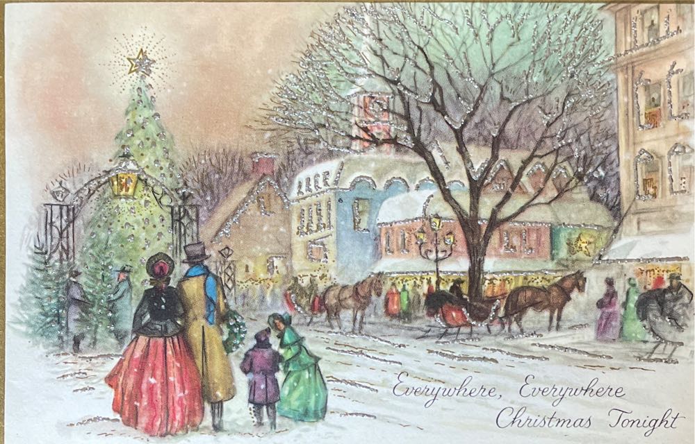 Christmas Windows - The Little Window-Shoppers, Repaint