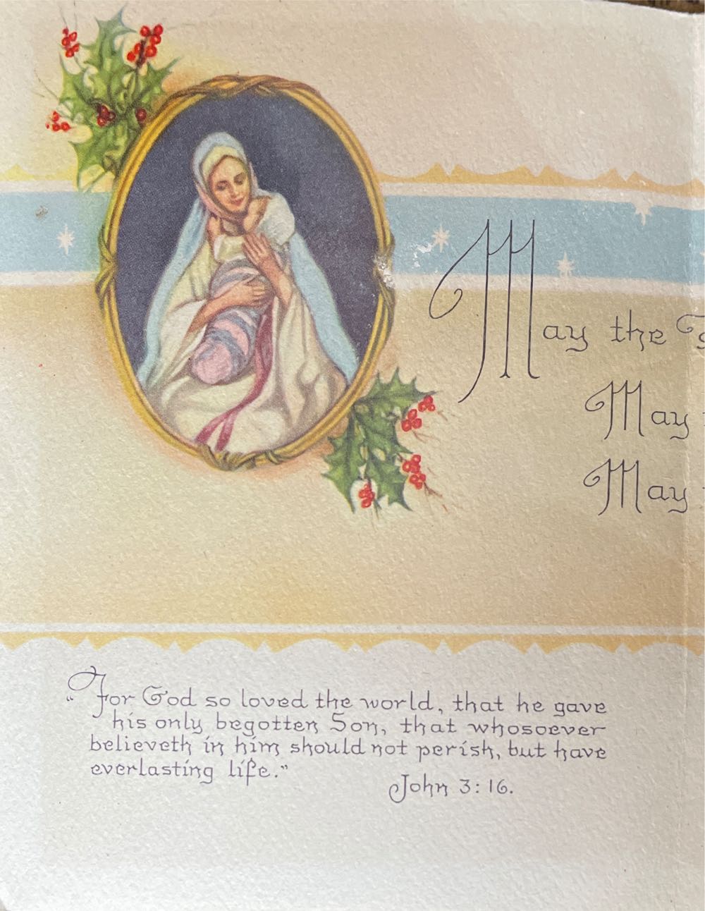 Christmas Card - Flight Into Egypt - Christmas (Greeting Card) ornament collectible - Main Image 3