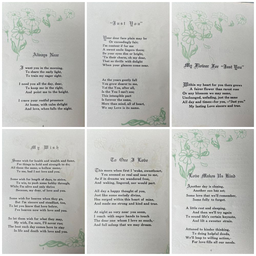 Christmas Card - For “Just You” - Booklet - Christmas (Greeting Card) ornament collectible - Main Image 2