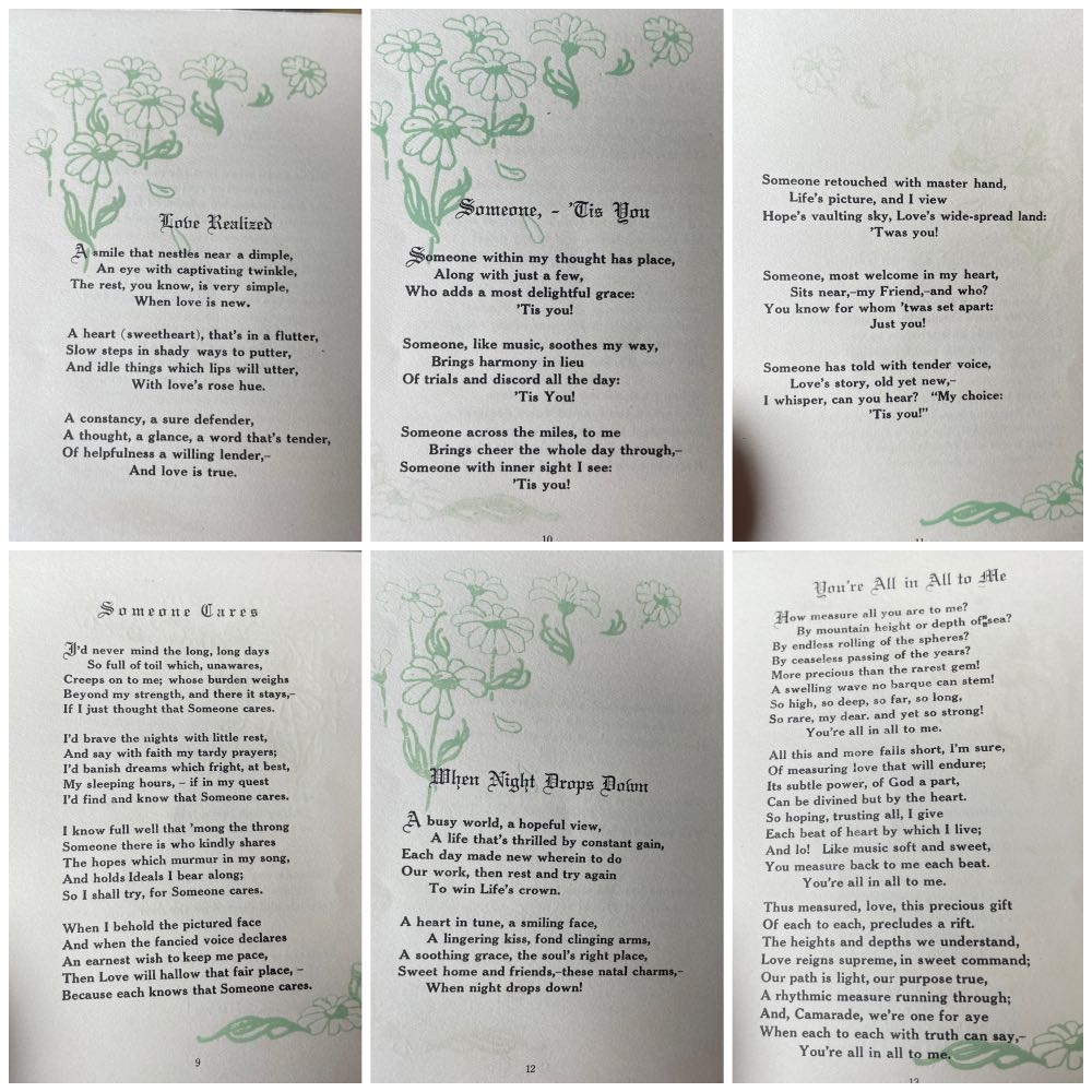 Christmas Card - For “Just You” - Booklet - Christmas (Greeting Card) ornament collectible - Main Image 3