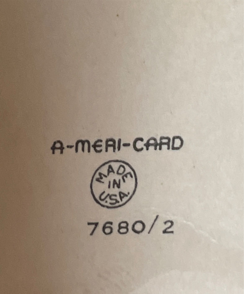 A-Meri-Card - Valentine - Puppy Blowing Bubble - 7680/2 - Single Fold (Valentine) ornament collectible - Main Image 4