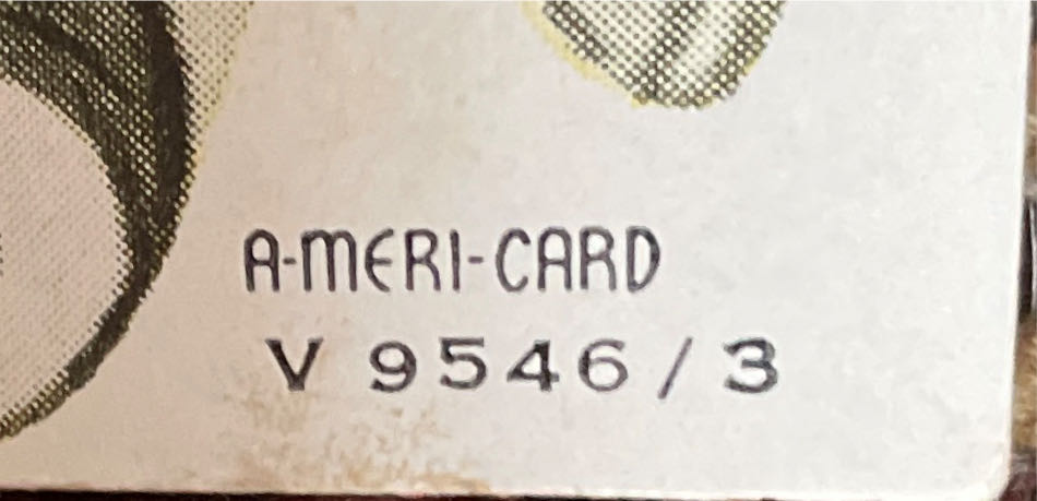 A-Meri-Card - Valentine - Car - V 9546/3 - Flat (Valentine) ornament collectible - Main Image 2