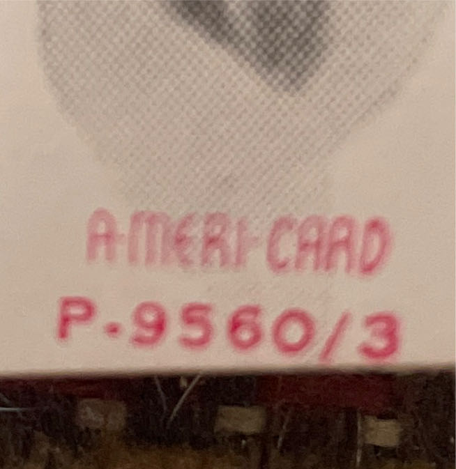 A-Meri-Card - Valentine - Boy & Girl On Phone - P-9560/3 - Fold Out (Valentine) ornament collectible - Main Image 3