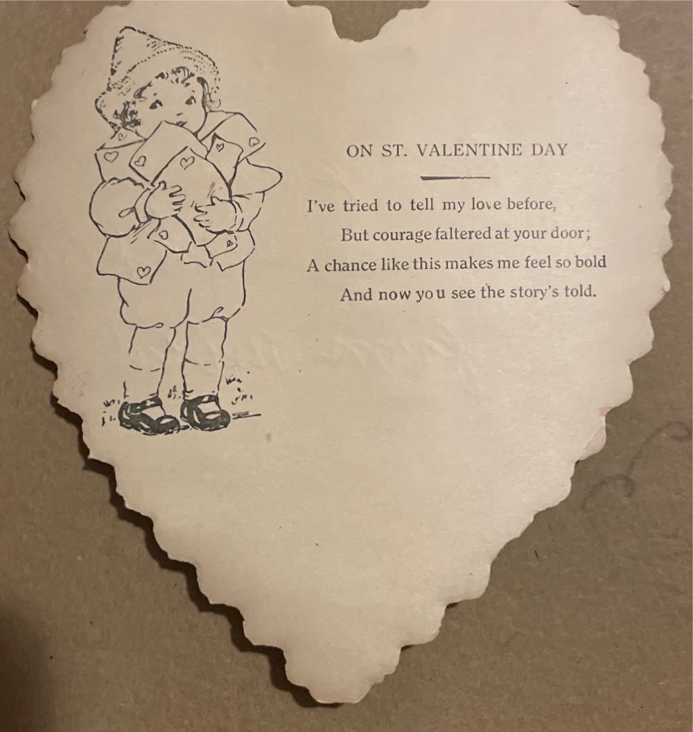 Whitney - Valentine - Kids Watching Skaters - Single Fold (Valentine) ornament collectible - Main Image 2