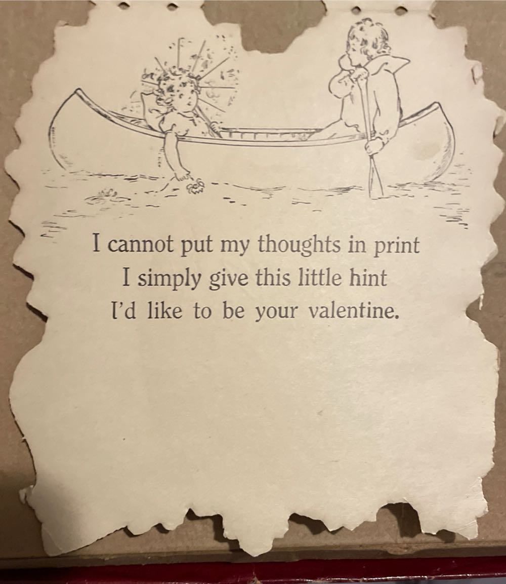 Whitney - Valentine - Girl Walking - Single Fold (Valentine) ornament collectible - Main Image 2