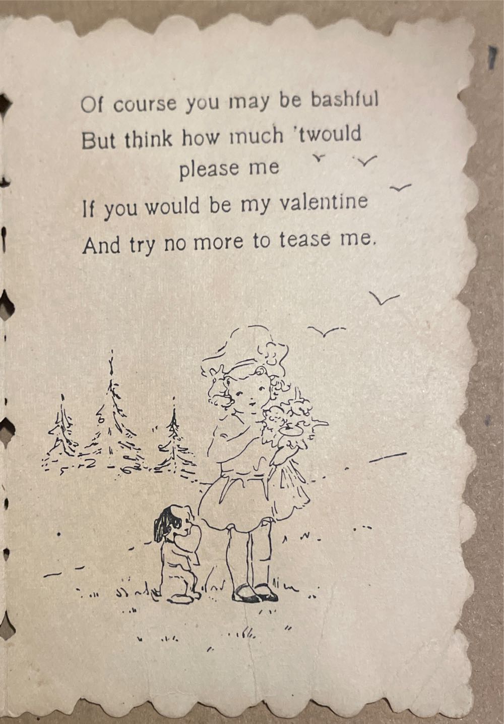 Whitney - Valentine - Skaters - Single Fold (Valentine) ornament collectible - Main Image 2