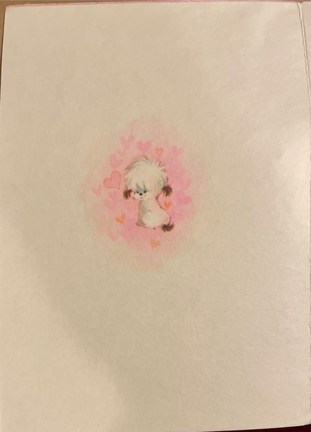 Hallmark - Valentine - Dog - For Mom - 25V 416-4 - French Fold (Valentine) ornament collectible - Main Image 2