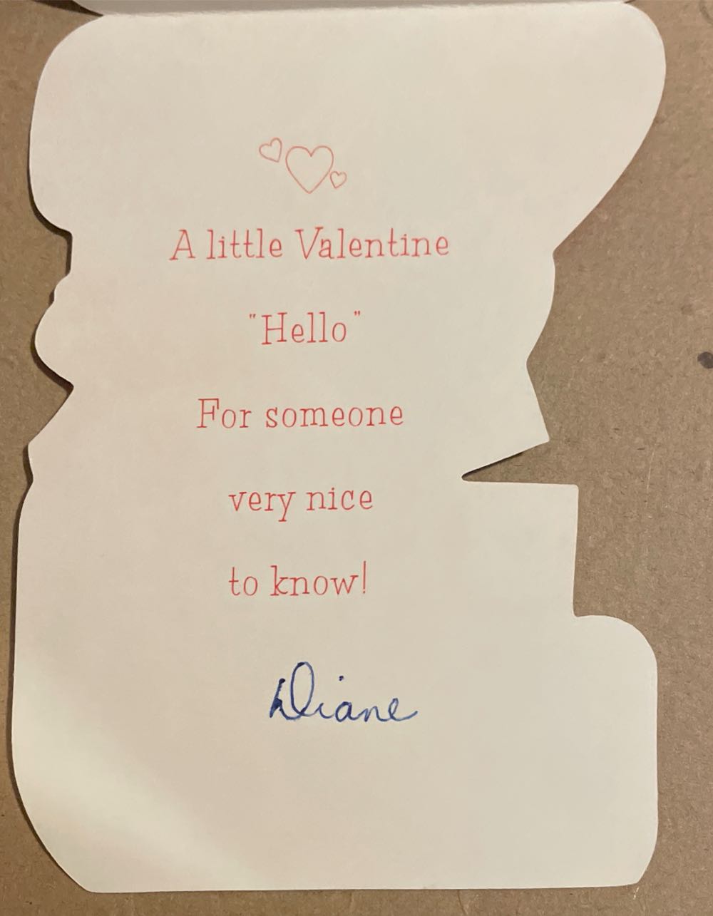 Hallmark - Valentine - Teddy Bear - 5V 301-2 - Single Fold (Valentine) ornament collectible - Main Image 2