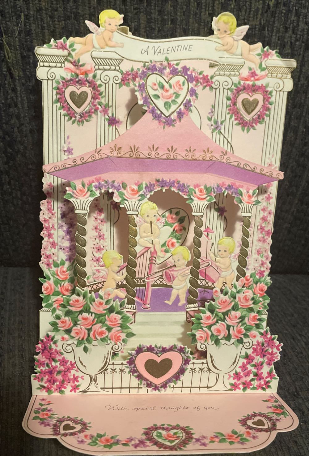 Buzza/Cardozo - Valentine - Cupid Gazebo - 50 V 2053 5F - Domensional - Three Layers (Valentine) ornament collectible - Main Image 2