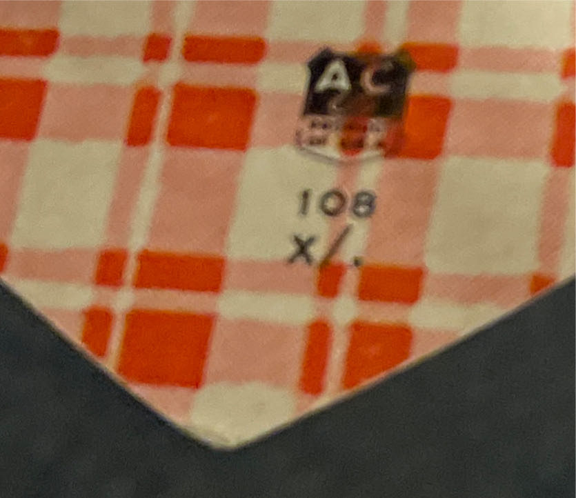 AC - Valentine - Scotch Boy - 108 X/. - Single Fold (Valentine) ornament collectible - Main Image 4