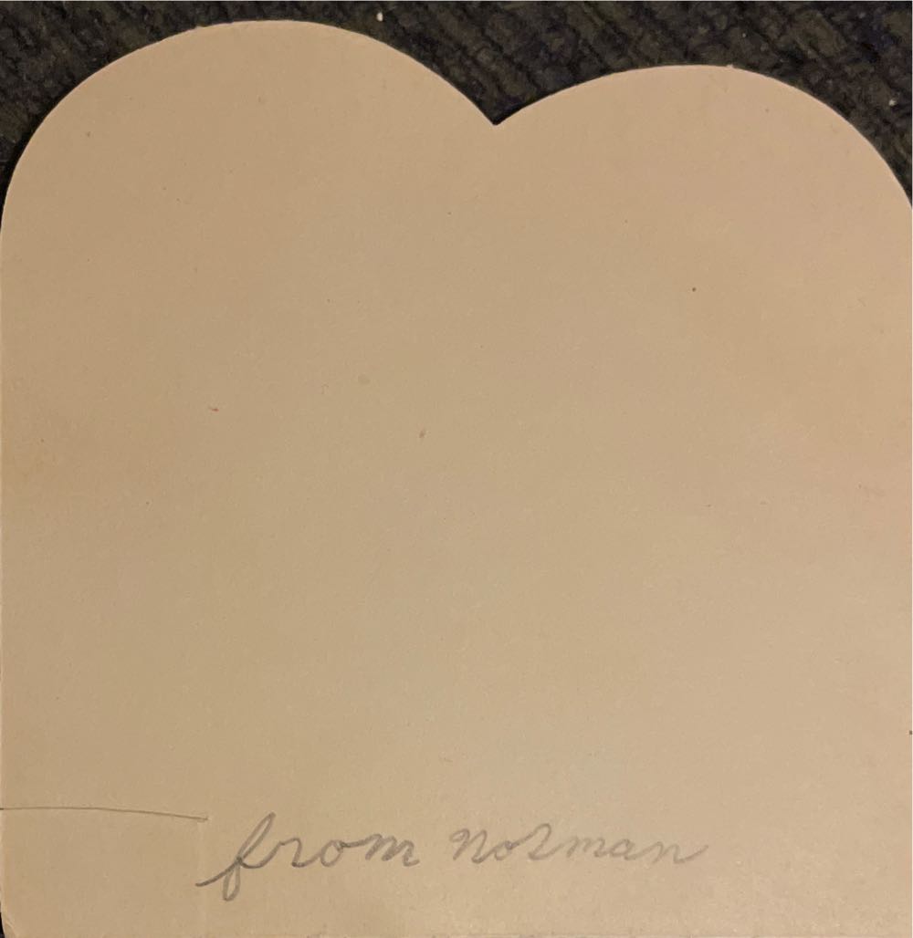 CAC - Valentine - Boy & Girl Dancing - 4/5 V 2529/7 - Flat (Valentine) ornament collectible - Main Image 3