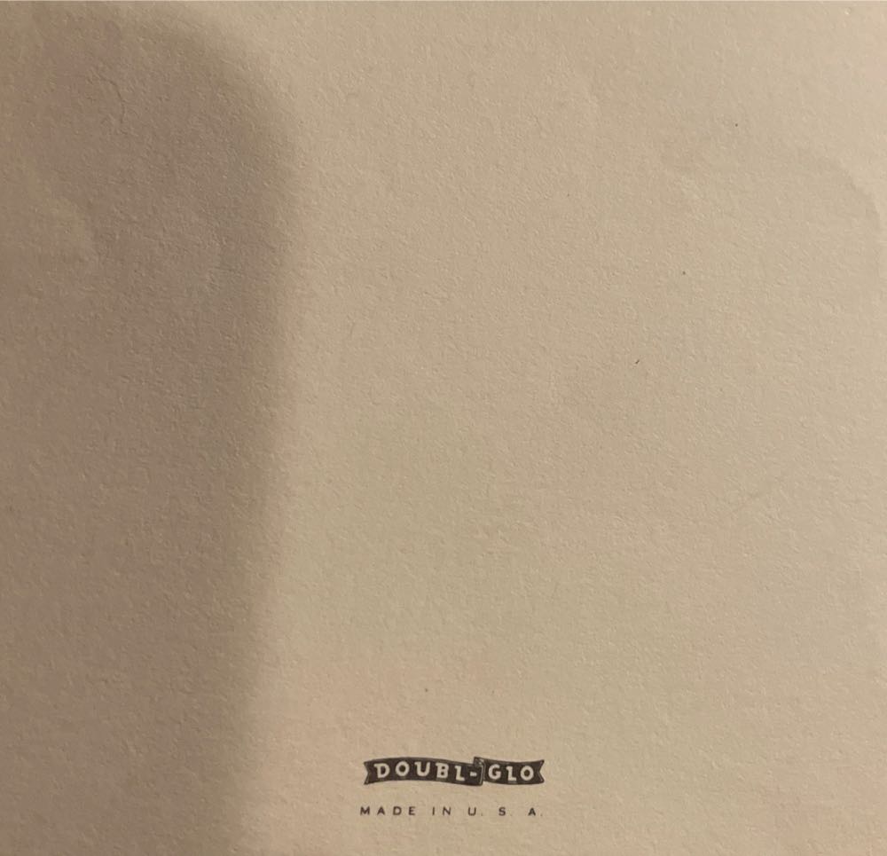 Doubl-Glo - Valentine - Bear With Mic - French Fold (Valentine) ornament collectible - Main Image 3