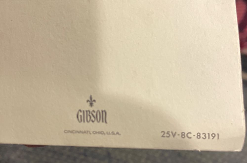 Gibson - Valentine - Heart - Honey - 25V-8C- 83191 - Single Fold (Valentine) ornament collectible - Main Image 3