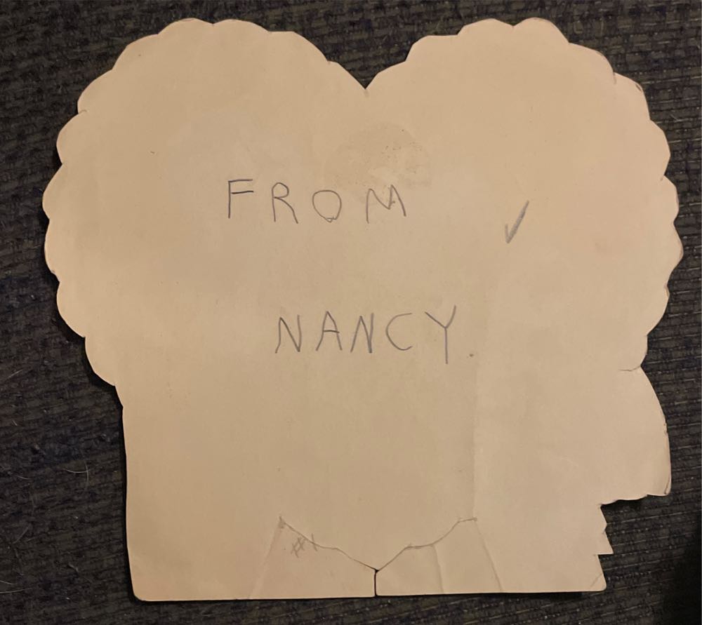 Valentine - Boy Giving Flowers To Girl - Flat (Valentine) ornament collectible - Main Image 2