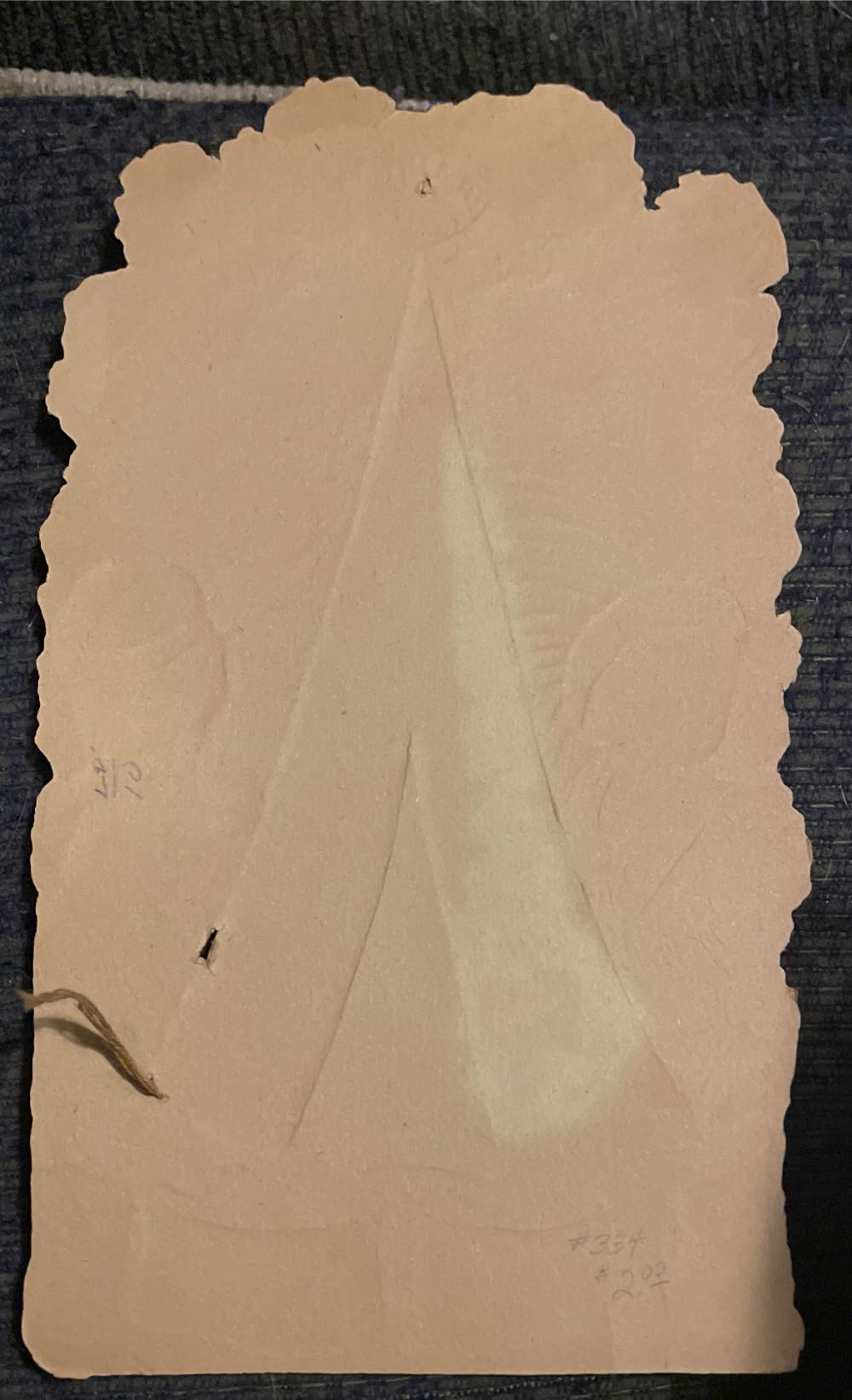 Valentine - Indians & Teepee - Flat (Valentine) ornament collectible - Main Image 2