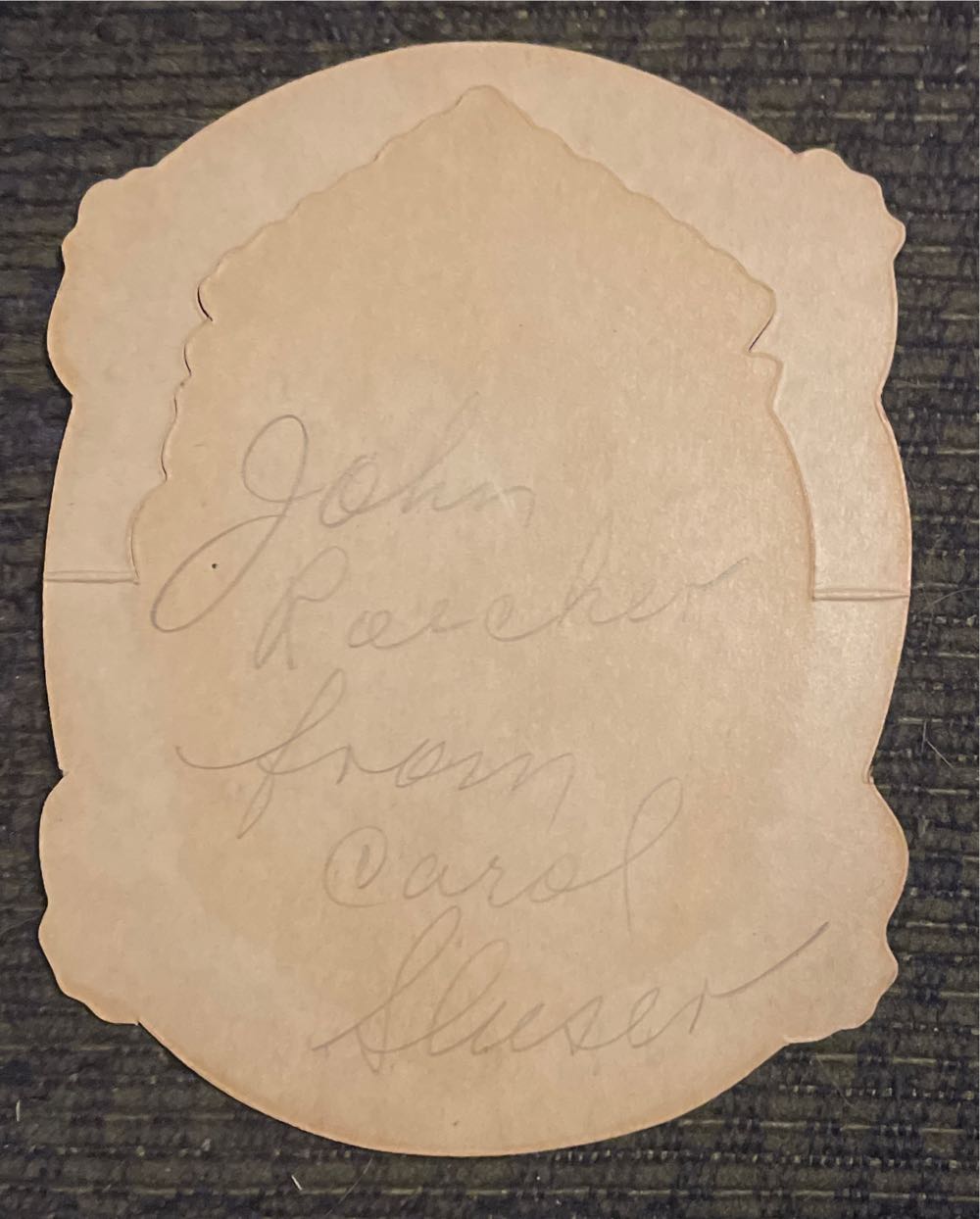 Valentine - Noah’s Ark - Flat (Valentine) ornament collectible - Main Image 2