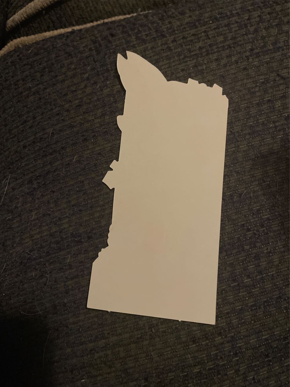 Valentine - Rabbit - Flat (Valentine) ornament collectible - Main Image 2