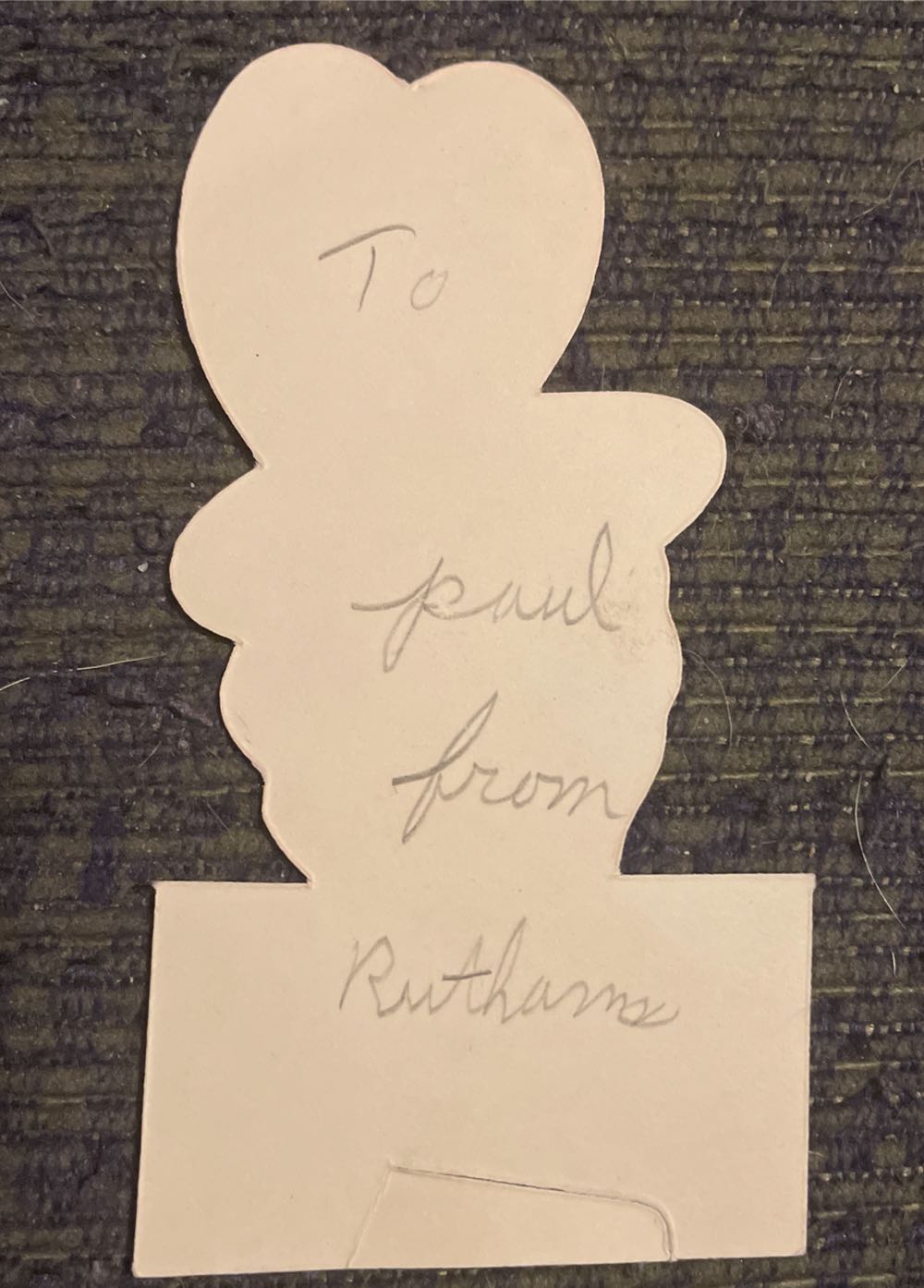 Valentine - Pineapple - Flat (Valentine) ornament collectible - Main Image 2