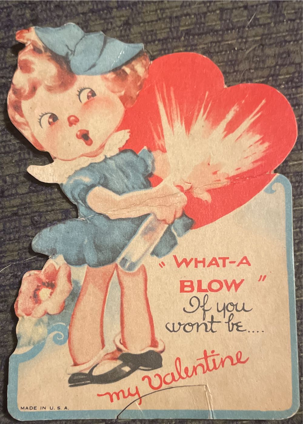 Valentine - Boy Giving Girl A Heart