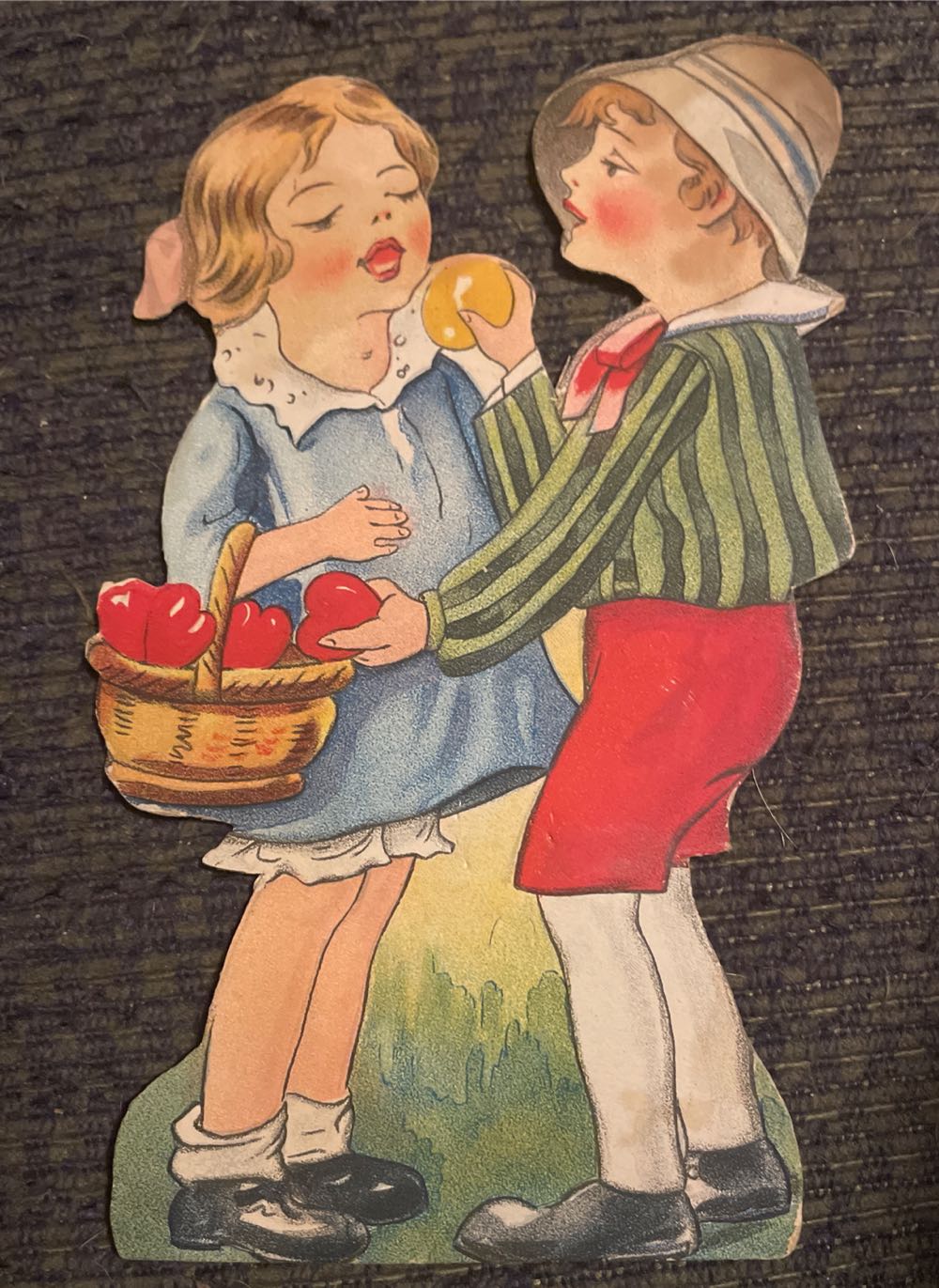 Red, Gold, Purple, Garland