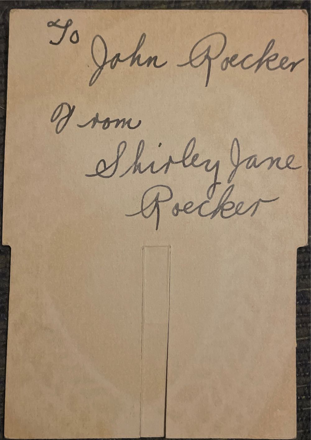 Valentine - Robber - Flat With Easle (Valentine) ornament collectible - Main Image 2