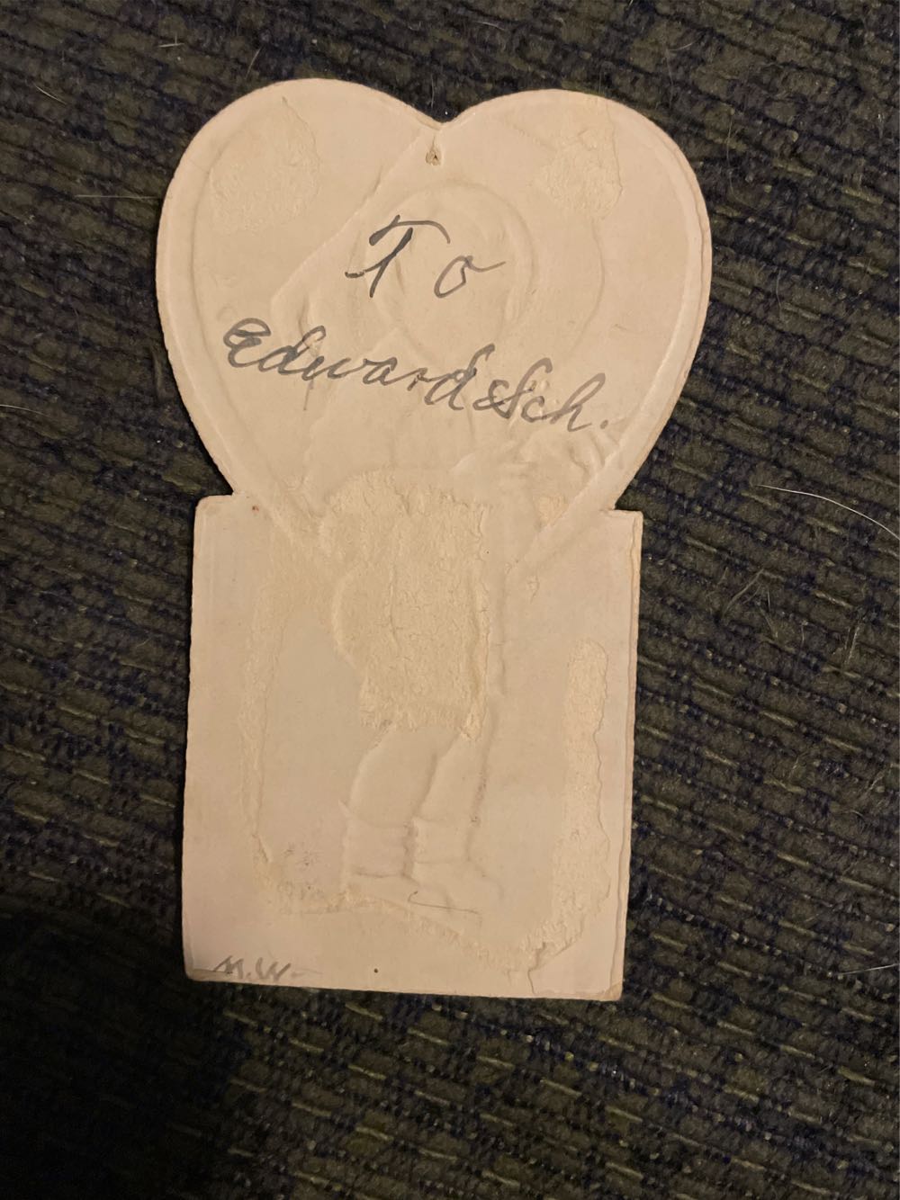 Valentine - Country Boy - Flat (Valentine) ornament collectible - Main Image 2