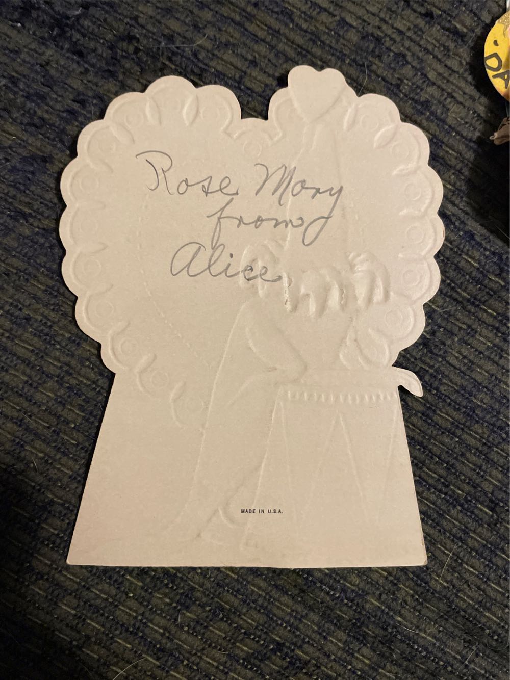 Valentine - Seal - Flat (Valentine) ornament collectible - Main Image 2