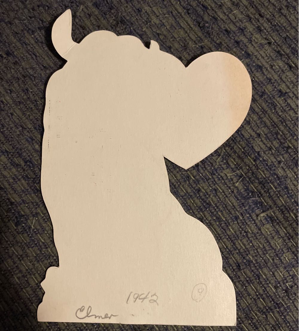 Valentine - Bull - Flat (Valentine) ornament collectible - Main Image 2