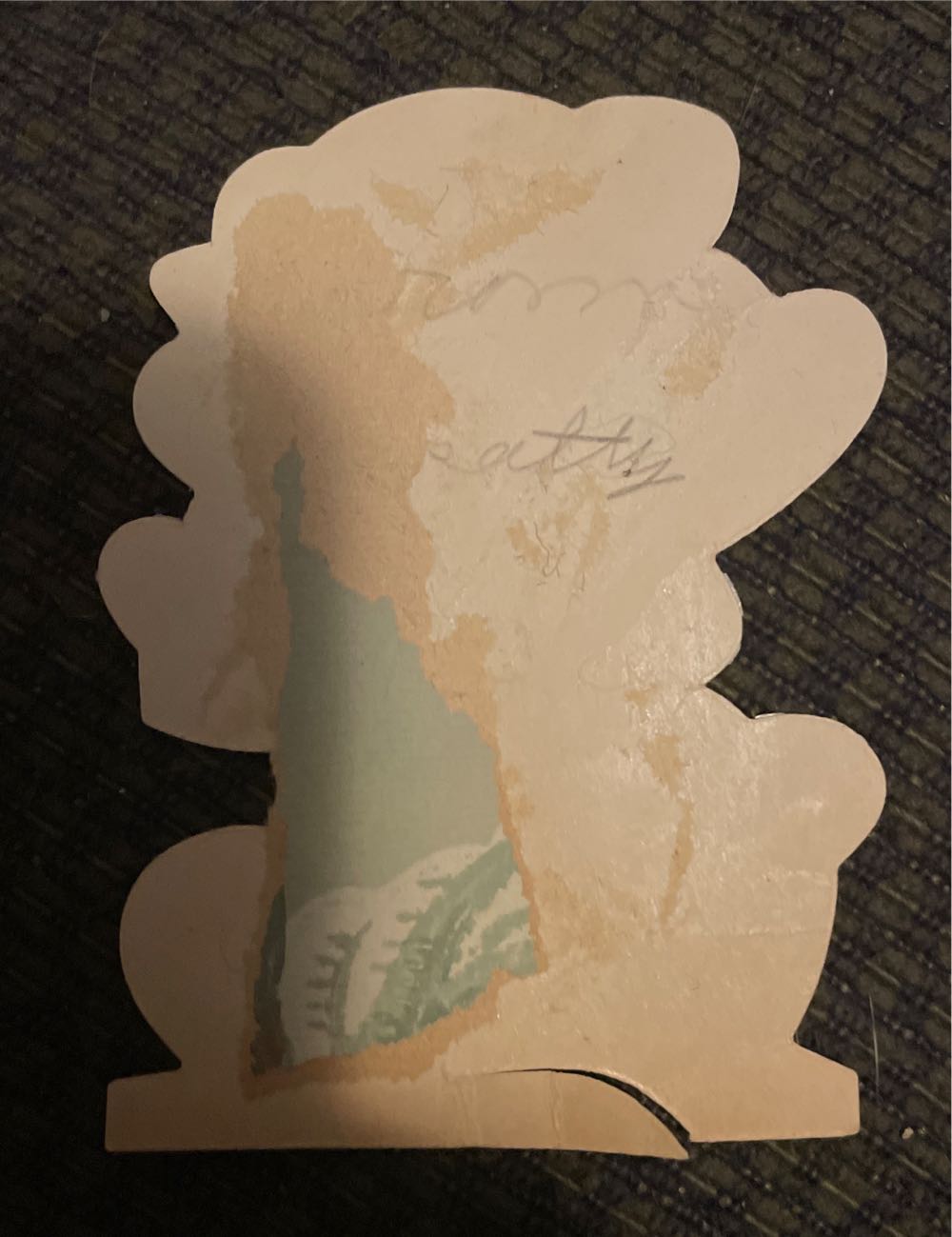 Valentine - Bear With Honeycomb - Flat (Valentine) ornament collectible - Main Image 2