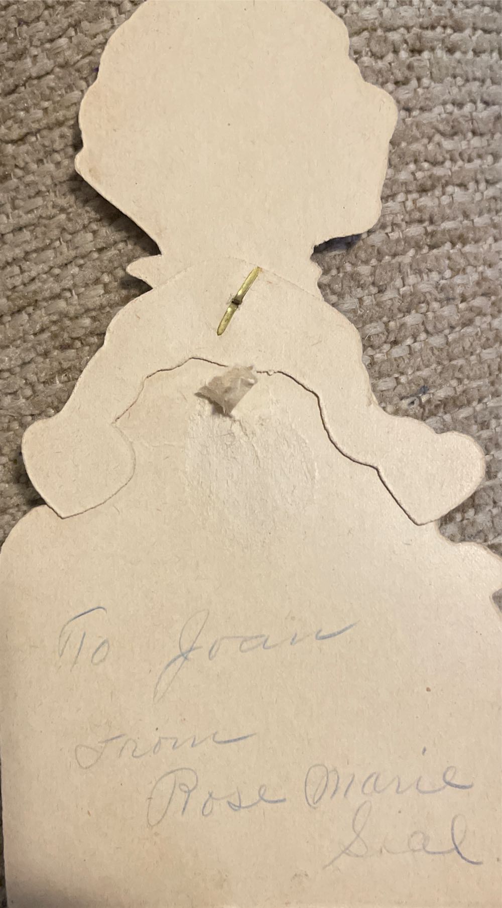 Valentine - Mechanical - Girl Raises Arms - Flat - Mechanical (Valentine) ornament collectible - Main Image 4