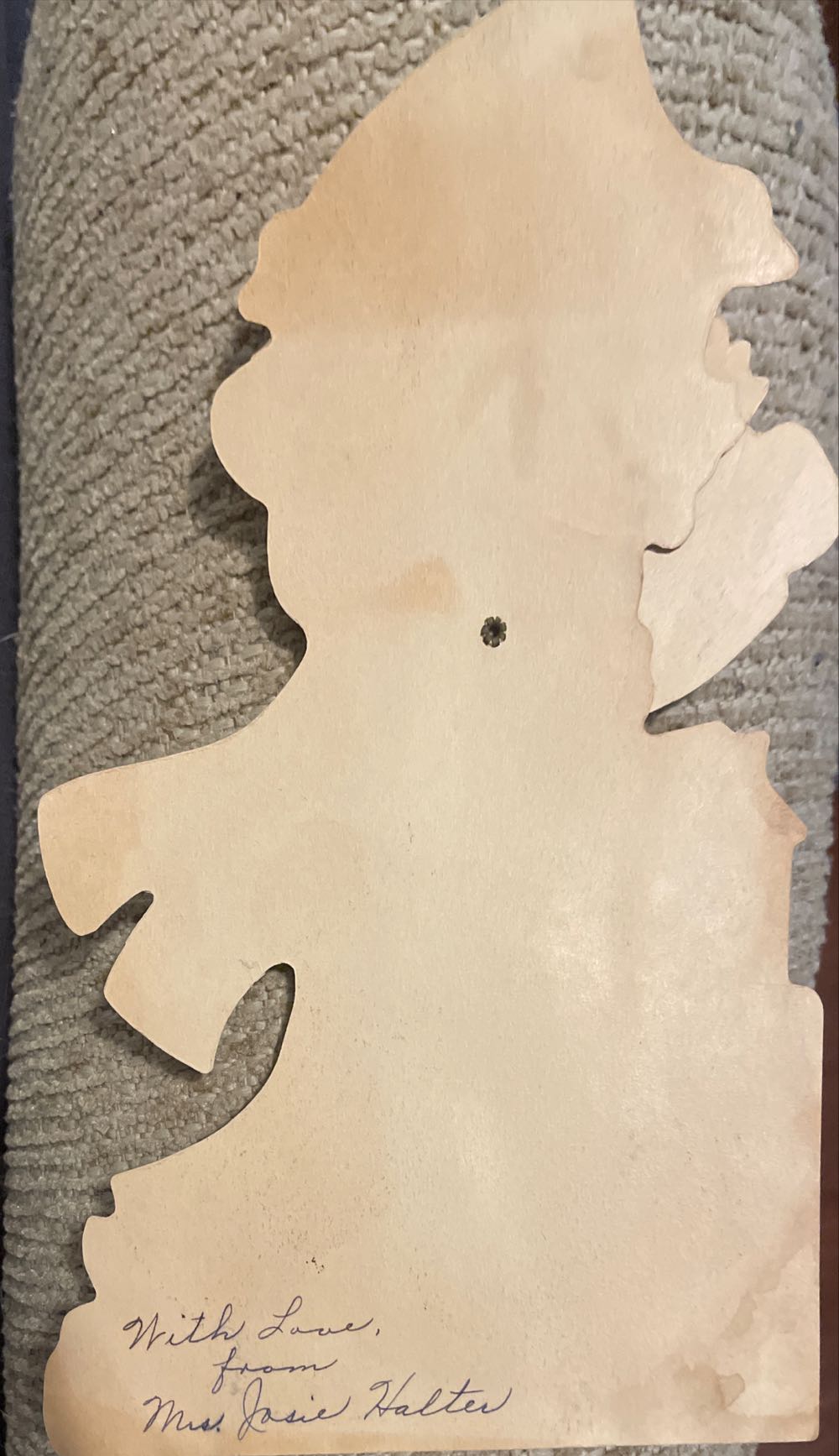 Valentine - Mechanical - Boy Holding Flowers - Flat - Mechanical (Valentine) ornament collectible - Main Image 3