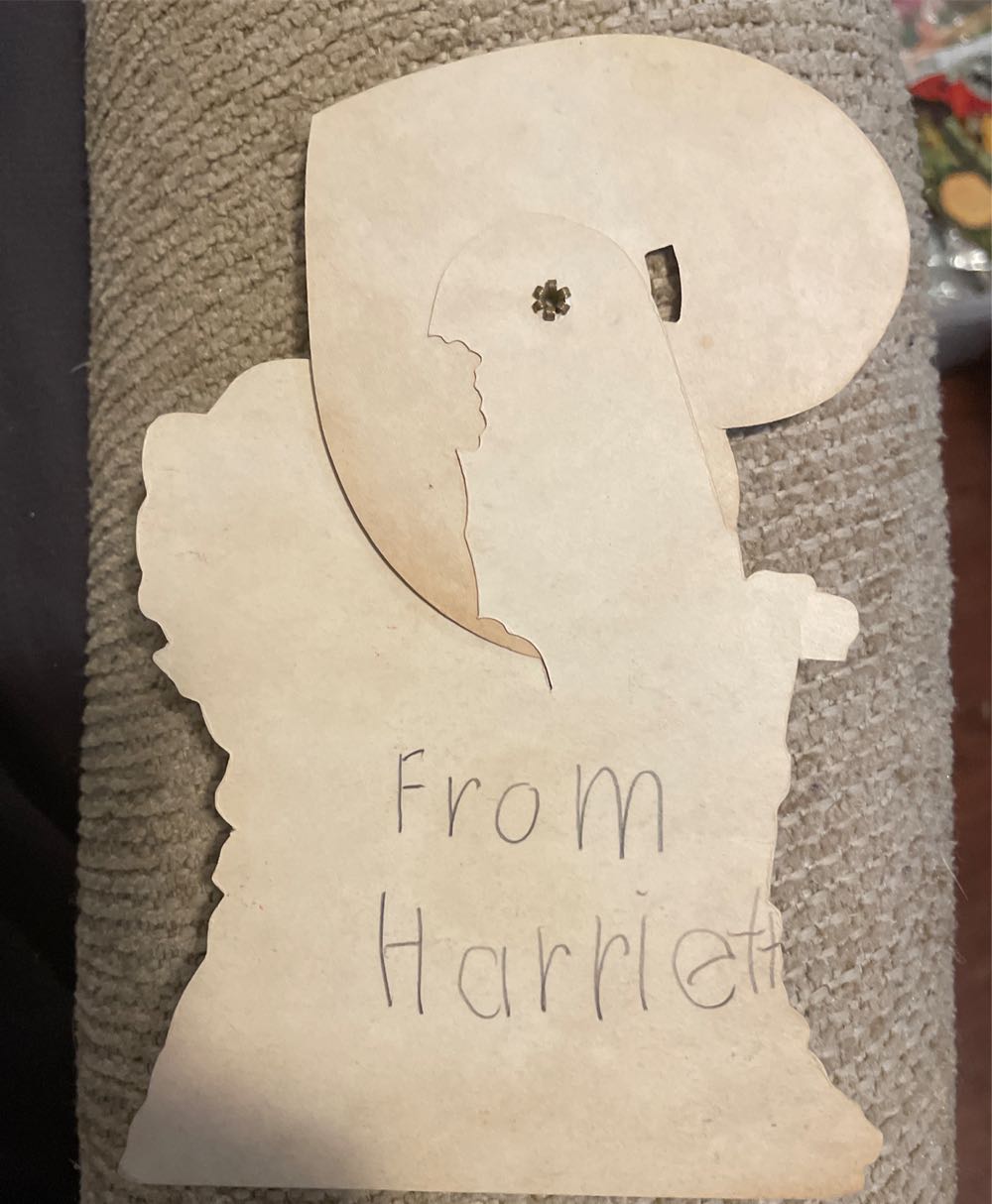 Valentine - Mechanical - Girl Holding Head. - Flat - Mechanical (Valentine) ornament collectible - Main Image 4